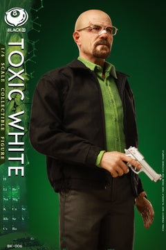 Black 8 Toys BK-006 1/6 Breaking Toxic Mr.White The Bad modelo de figura de acción