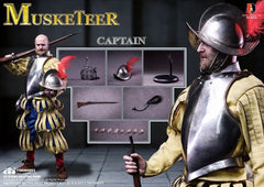 COOMODEL SE138 1/6 Spanish Conquistador Musketeer Sergeant modelo de figura de acción