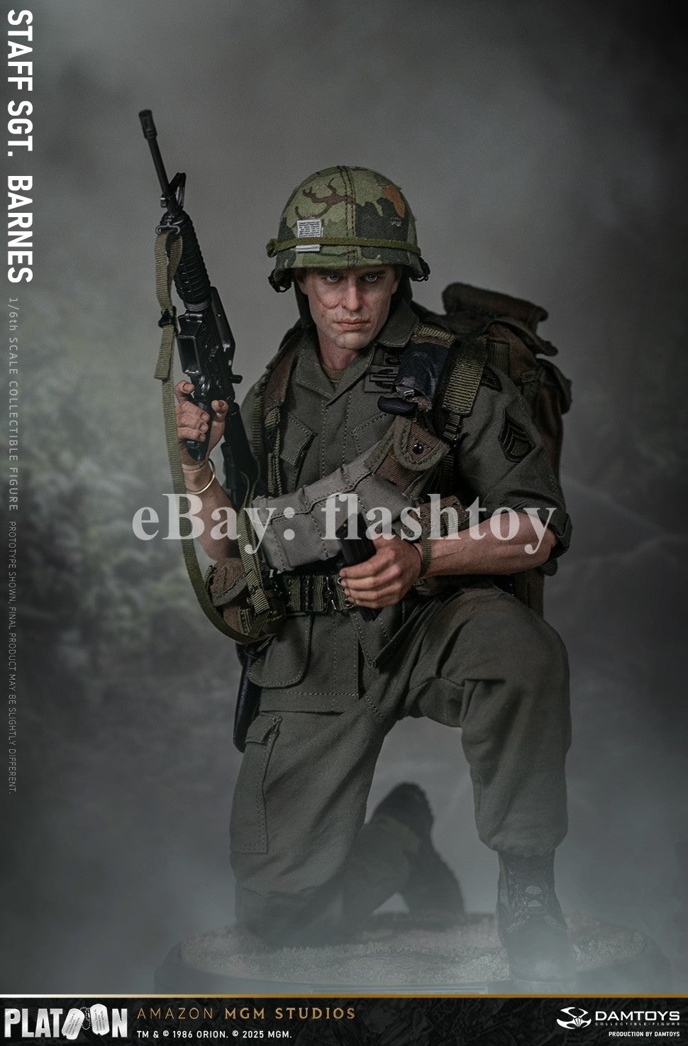 Presale DAMTOYS DMS045 1/6 Platoon Staff Sergeant Barnes Action Figure Model Toy