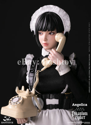 Presale DAMTOYS GLC01 1/6 Phantom Cipher Zero Trace  Angelica Action Figure Toy
