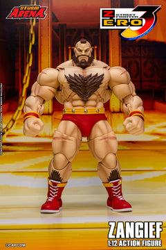 Presale Storm Arena SFSA08 1/12 Street Fighter Zero 3 Zangief Action Figure Toy