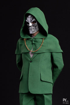 Preventa PY STUDIO PY-003 1/6 Green Robed Masked Stranger modelo de figura de acción
