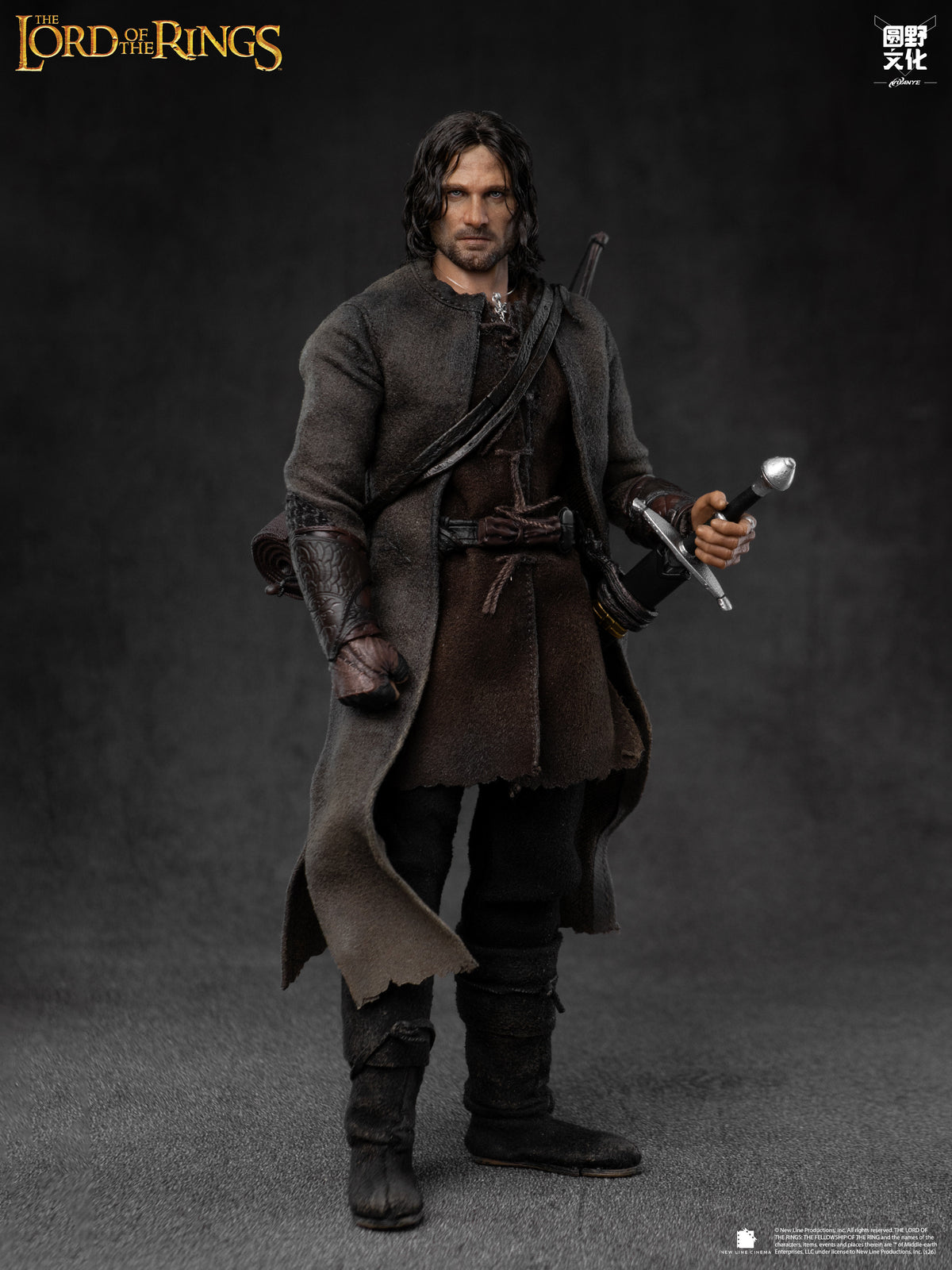 Presale YUANYE 1/12 The Lord of the Rings Aragorn II Action Figure Collector’s Ver.