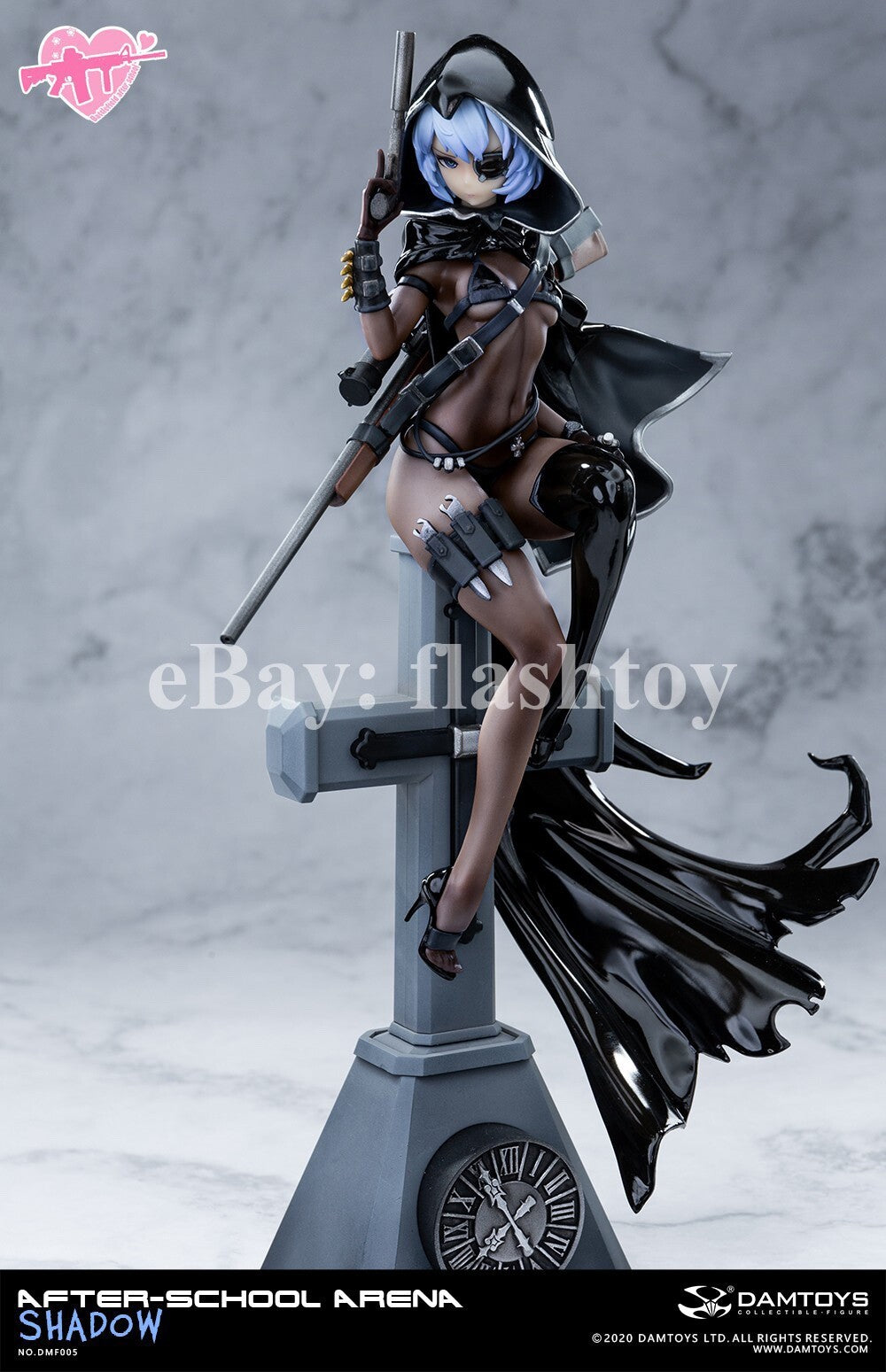 DAMTOYS DMF005 1/7 After-School Arena No.5: Shadow Female Figure Statue Model