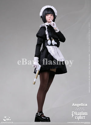 Presale DAMTOYS GLC01 1/6 Phantom Cipher Zero Trace  Angelica Action Figure Toy