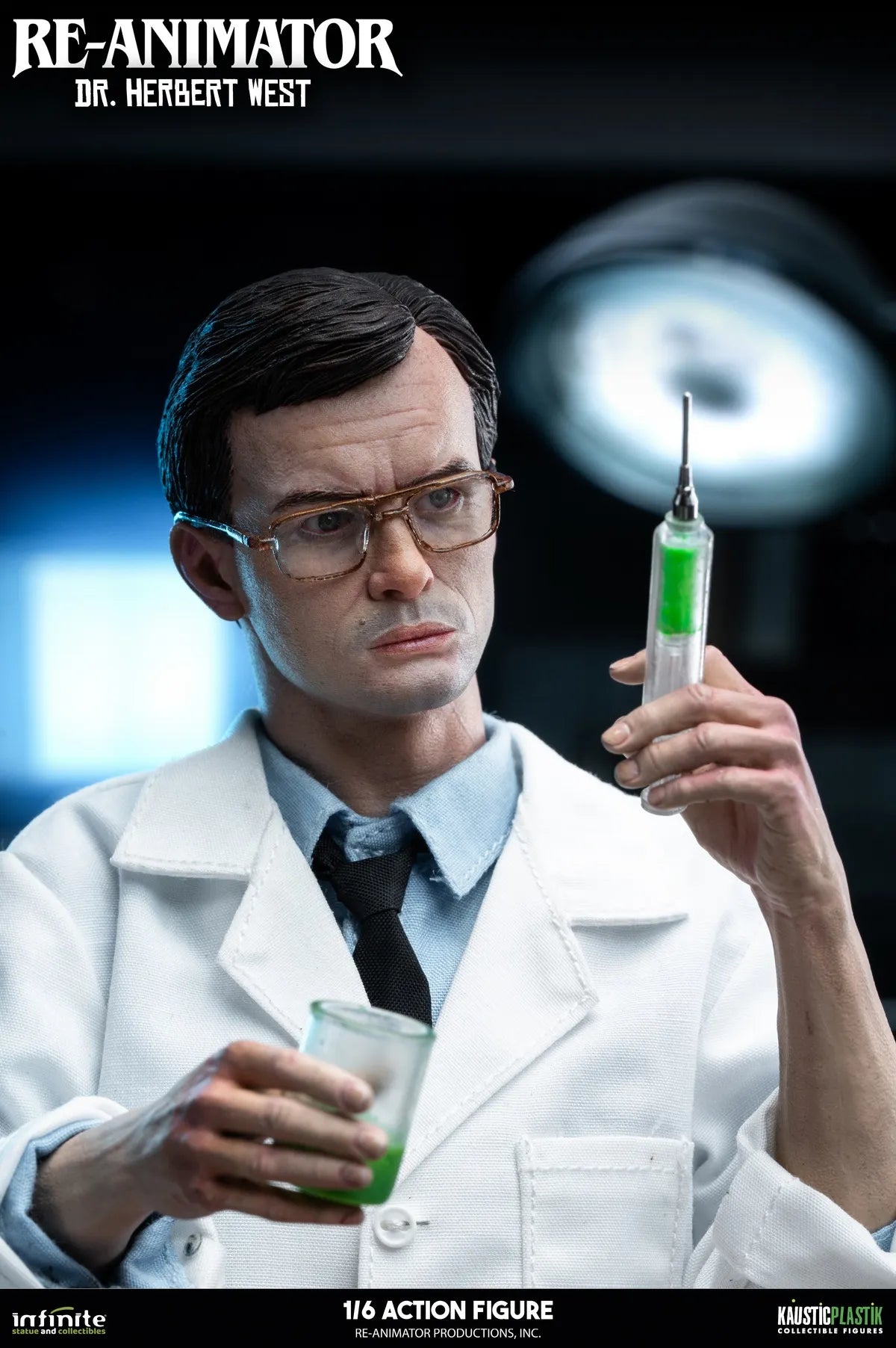 Presale Infinite 1/6 Re-Animator Doctor Herbert West Male Action Figure Model Deluxe Ver.