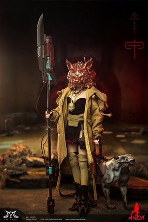 YMTOYS YMT077 1/6 M-GHOST Team NO.1 Jiazi Collectible Female Action Figure Model