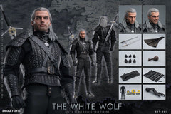 BUZZTOYS BUZ001 1/6 The Witcher The White Wolf Geralt Henry 12" figura de acción