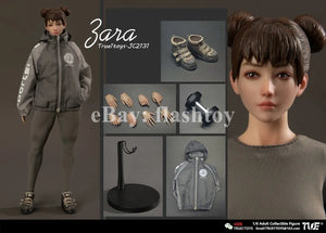 Presale True1Toys JC2131 1/6 Sporty Girl ZARA Action Figure Model Brown Hair Ver