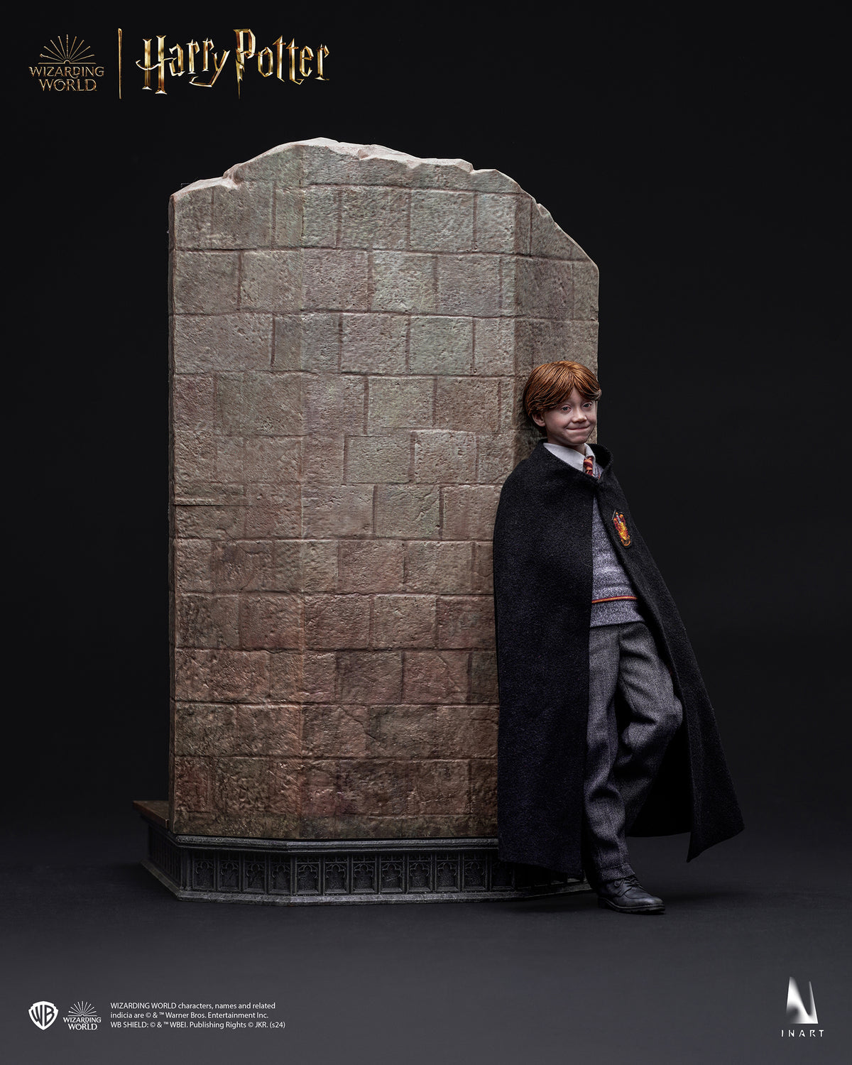 INART A010D1 1/6 Harry Potter Ron Weasley Model Rooted Hair Figure Deluxe Ver.