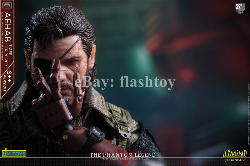 Presale LIMTOYS 1/12 Solid Snake Ishmel 6" Male Action Figure Model Toy S++ Ver.