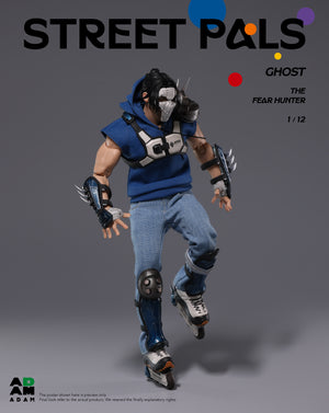 Presale ADAM ADS-001 1/12 Street Pals Ghost The Fear Hunter Action Figure Model