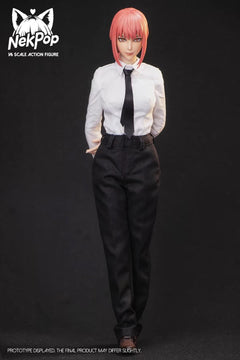 NekPop Studio NEK001 1/6 Chainsaw Man Makima figura de acción femenina de colección