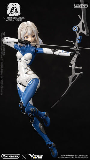 Romankey x VTOYS 1/12 MUSE 6" Female Action Figure Movable Eyes Model Toy