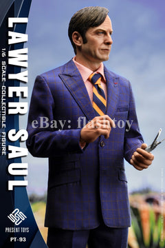 Preventa PRESENT TOYS PT-sp93 1/6 Saul Lawyer Goodman modelo de figura de acción masculina