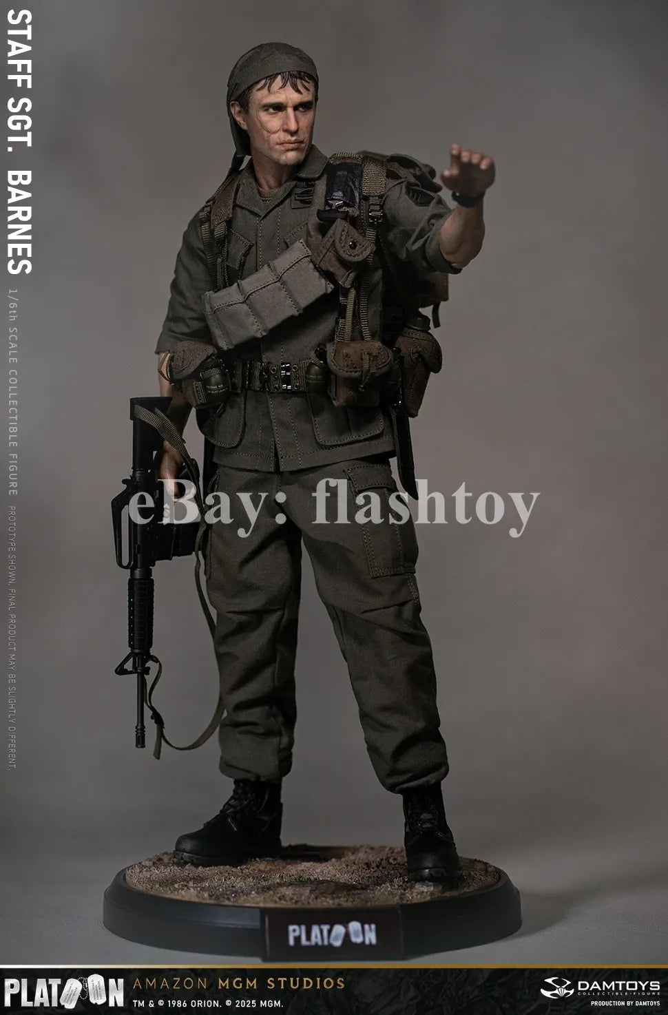 Presale DAMTOYS DMS045 1/6 Platoon Staff Sergeant Barnes Action Figure Model Toy