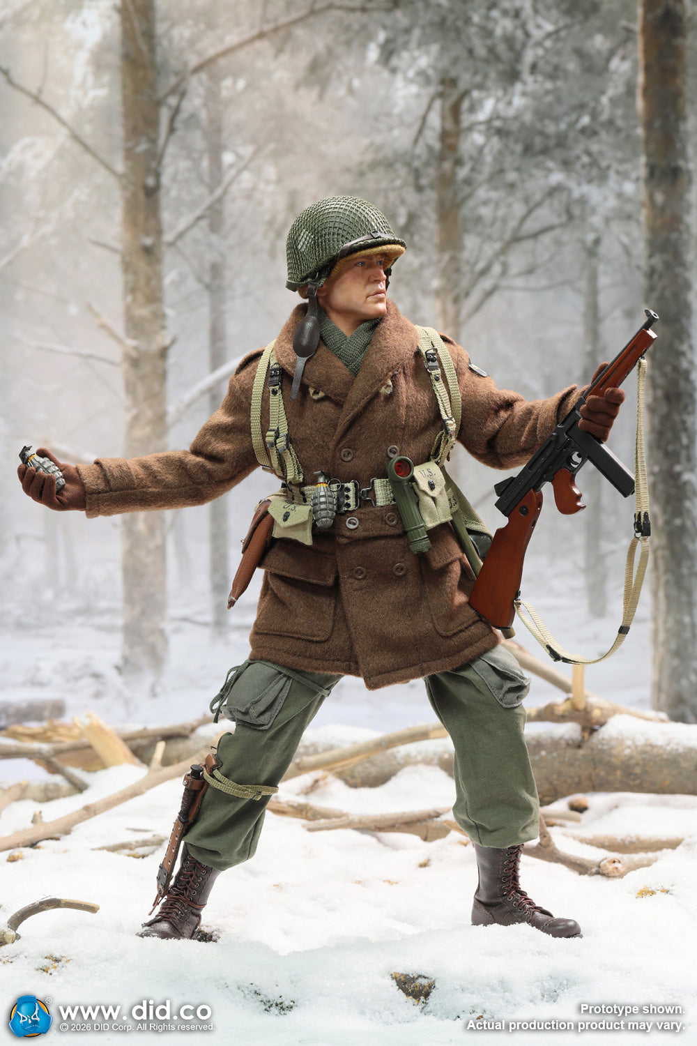 Presale DID A80199 1/6 WWII US Army 101st Airborne Division Lieutenant Buck