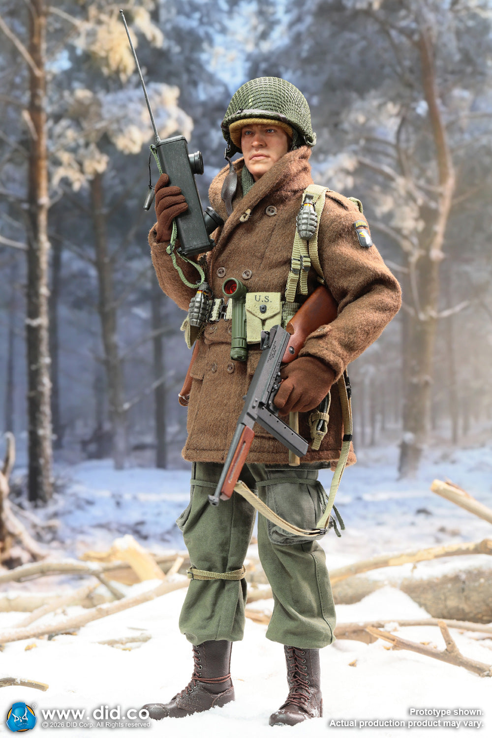 Presale DID A80199 1/6 WWII US Army 101st Airborne Division Lieutenant Buck