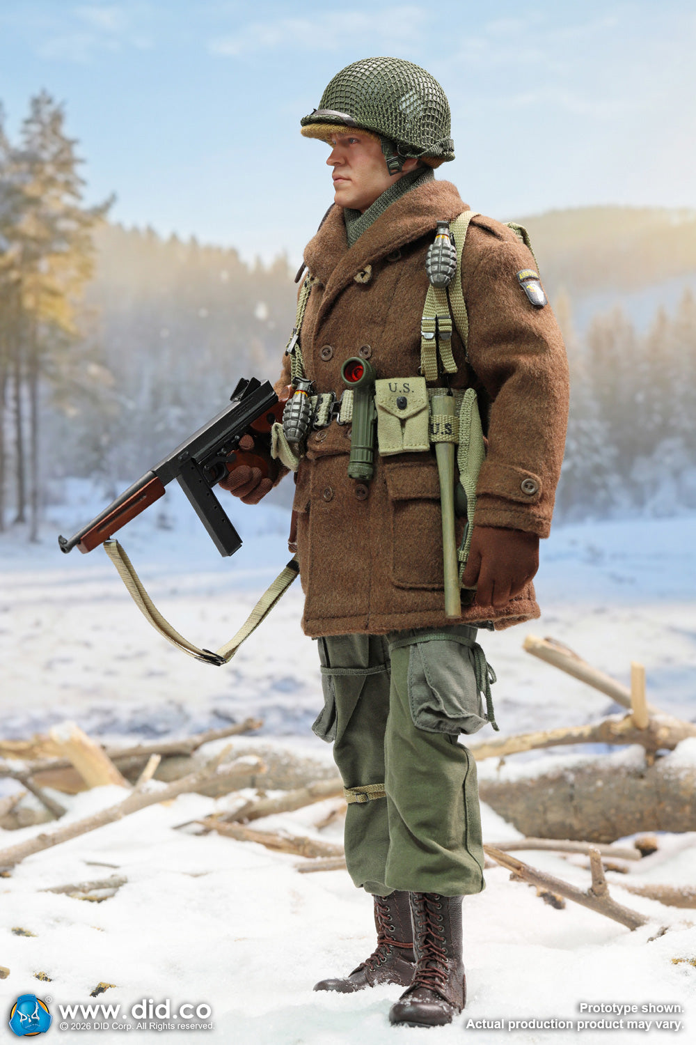 Presale DID A80199 1/6 WWII US Army 101st Airborne Division Lieutenant Buck