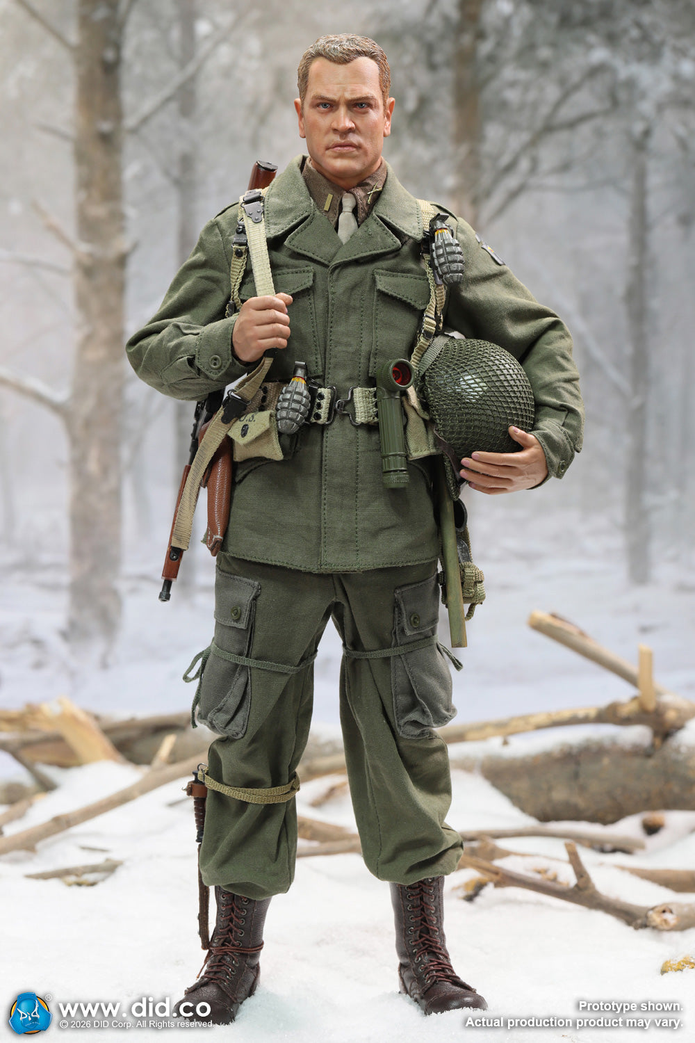 Presale DID A80199 1/6 WWII US Army 101st Airborne Division Lieutenant Buck