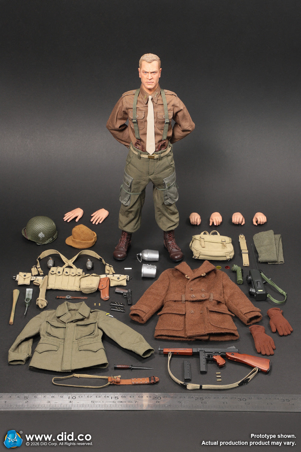 Presale DID A80199 1/6 WWII US Army 101st Airborne Division Lieutenant Buck