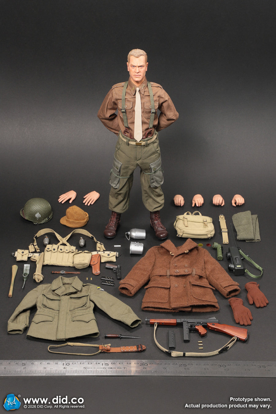 Presale DID A80199 1/6 WWII US Army 101st Airborne Division Lieutenant Buck