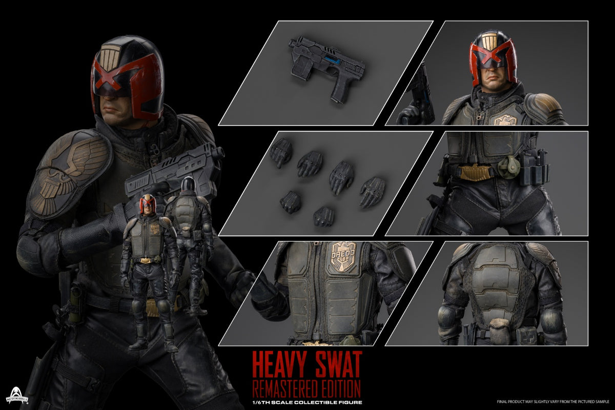 Presale ARTFIGURES AF-033 1/6 Heavy Swat Judge Officer Armored Dredd Figure Toy