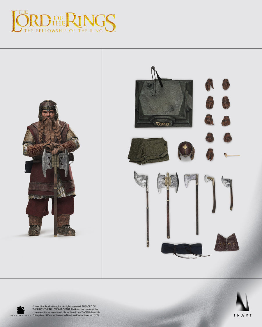 Vorverkauf INART AgA033 1/6 Gimli Sammler-Actionfigur männliches Modell Spielzeug