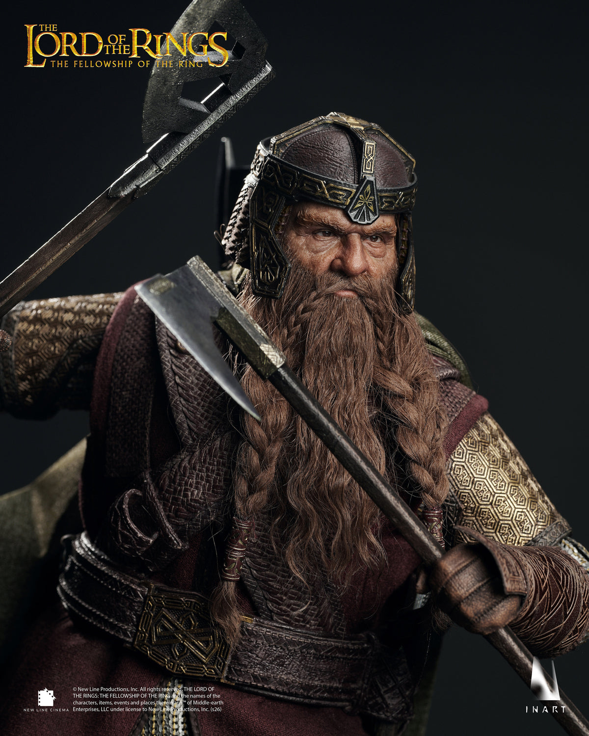 Presale INART AgA033 1/6 Gimli Collectible Male Action Figure Model Toy