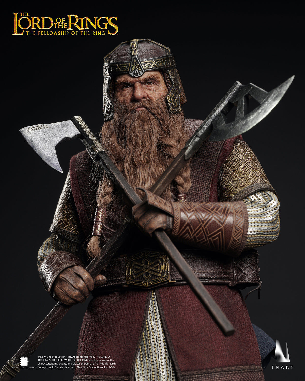 Presale INART AgA033 1/6 Gimli Collectible Male Action Figure Model Toy