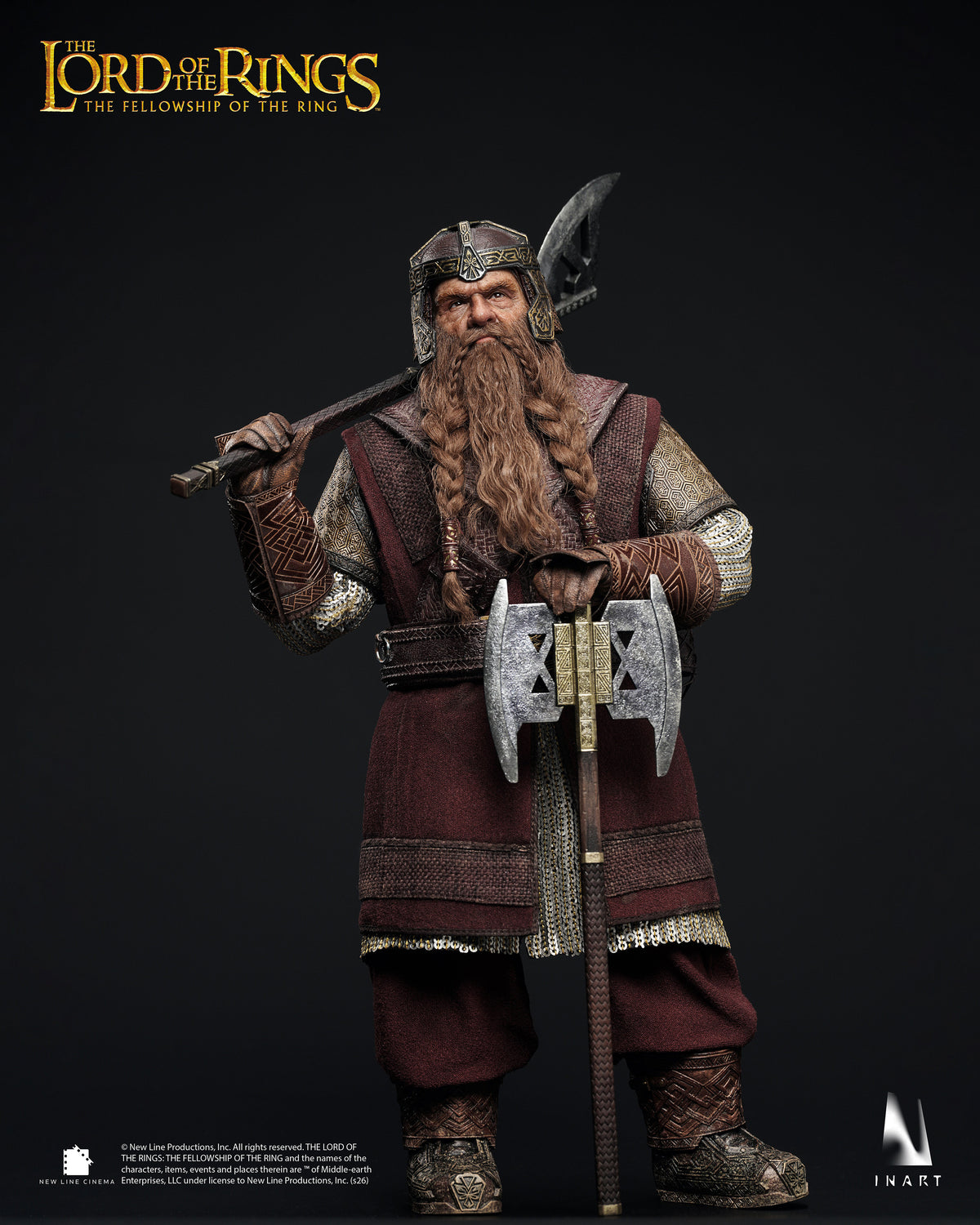 Presale INART AgA033 1/6 Gimli Collectible Male Action Figure Model Toy