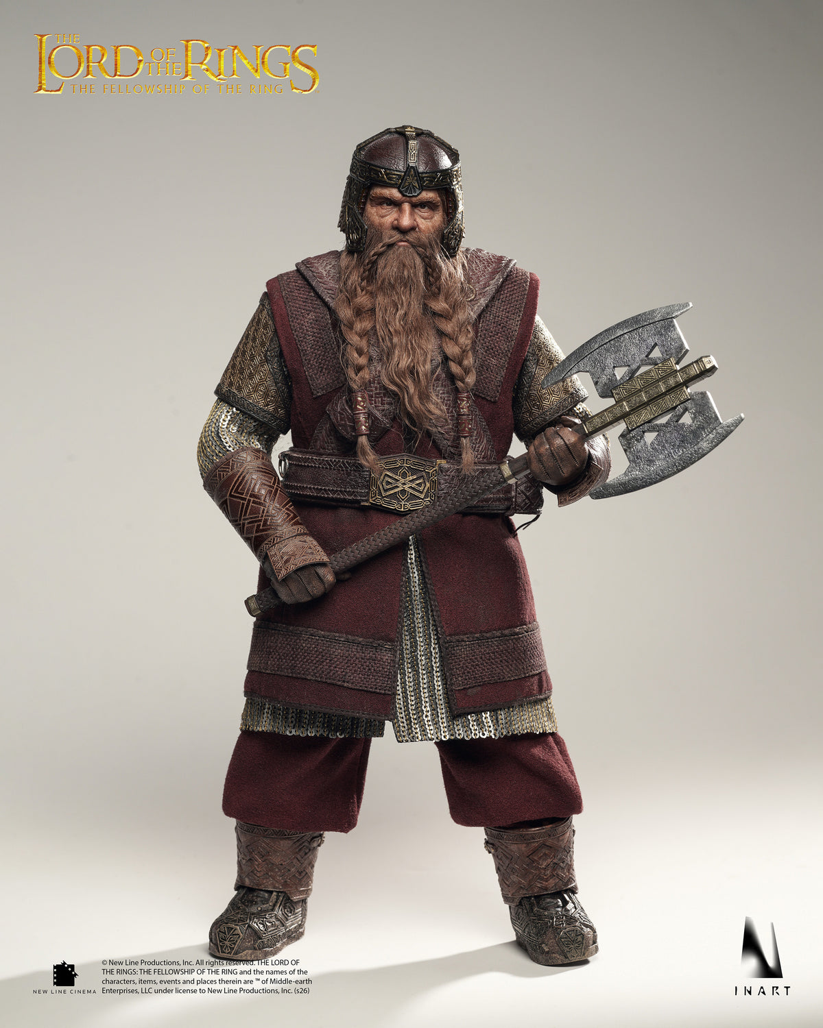 Presale INART AgA033 1/6 Gimli Collectible Male Action Figure Model Toy