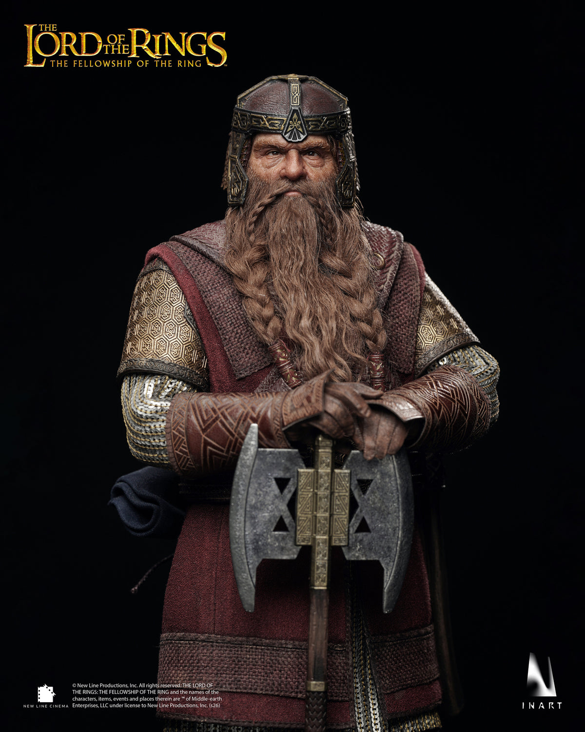 Presale INART AgA033 1/6 Gimli Collectible Male Action Figure Model Toy