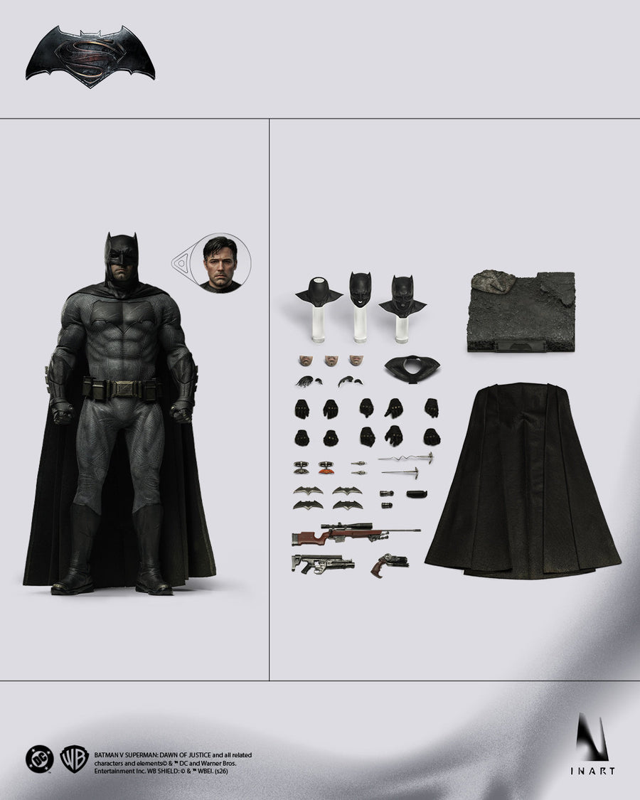 Vorverkauf INART AgA034 1/6 Batman v Superman Ben Affleck Light Armor Actionfigur