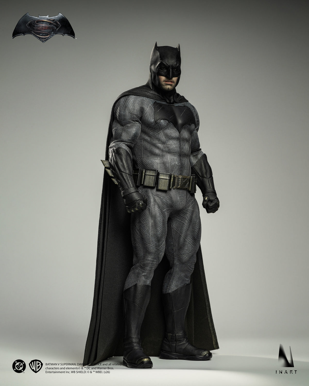 Précommande figurine articulée INART AgA034 1/6 Batman v Superman Ben Affleck en armure légère