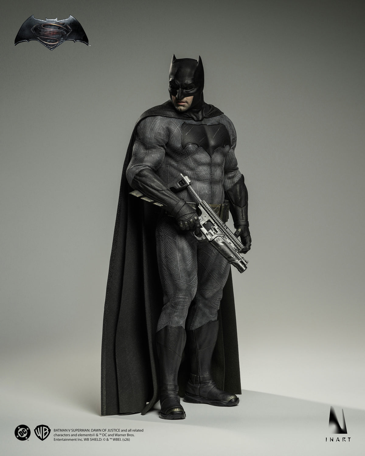 Précommande figurine articulée INART AgA034 1/6 Batman v Superman Ben Affleck en armure légère
