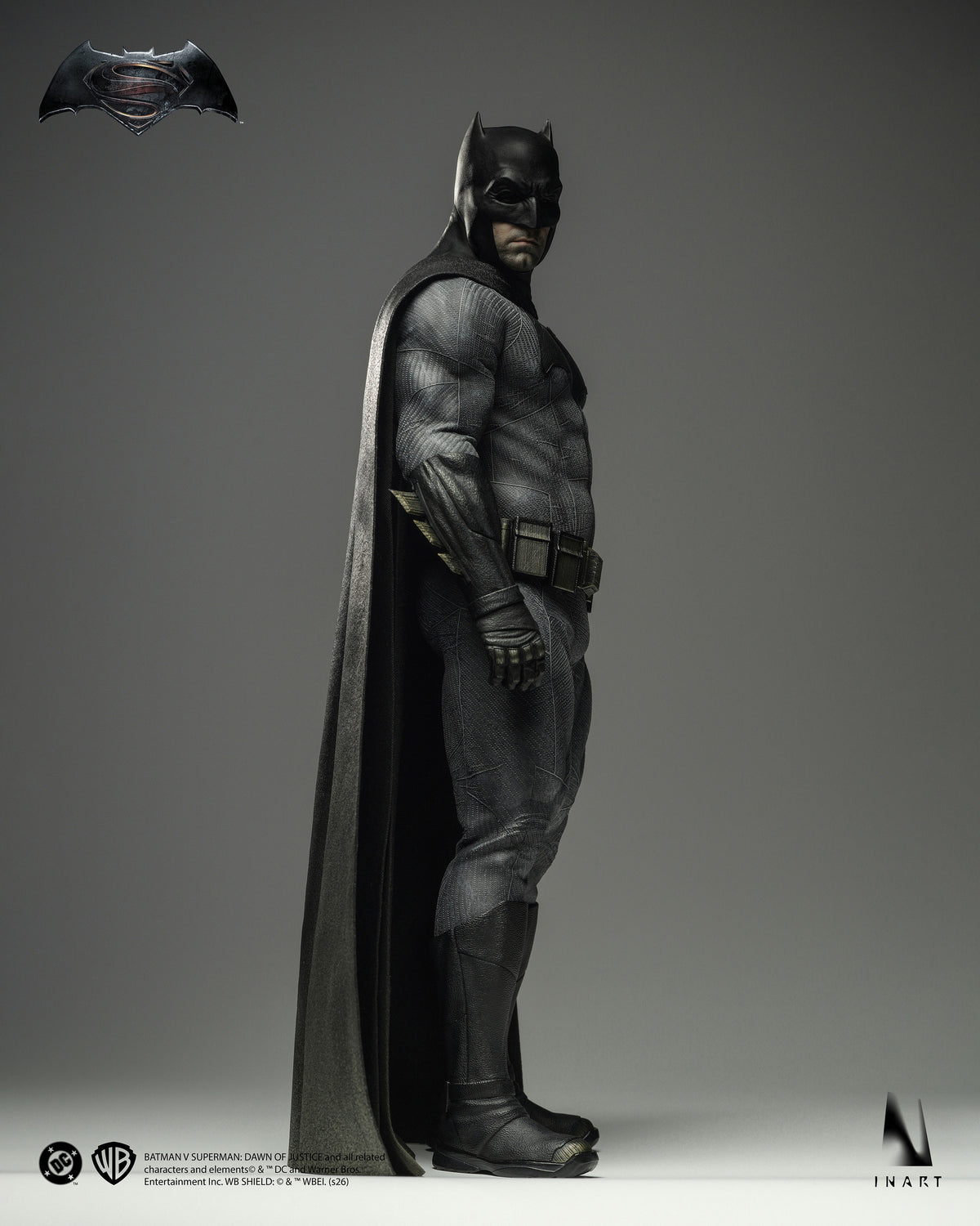 Précommande figurine articulée INART AgA034 1/6 Batman v Superman Ben Affleck en armure légère