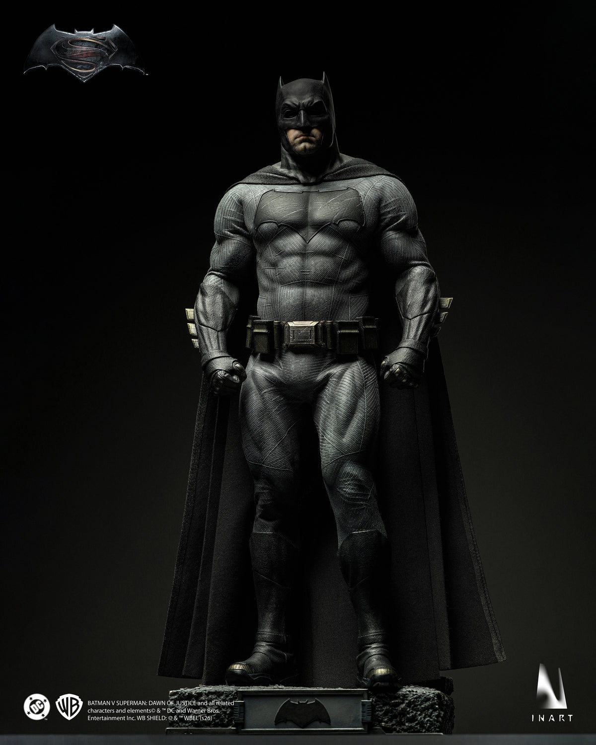 Précommande figurine articulée INART AgA034 1/6 Batman v Superman Ben Affleck en armure légère
