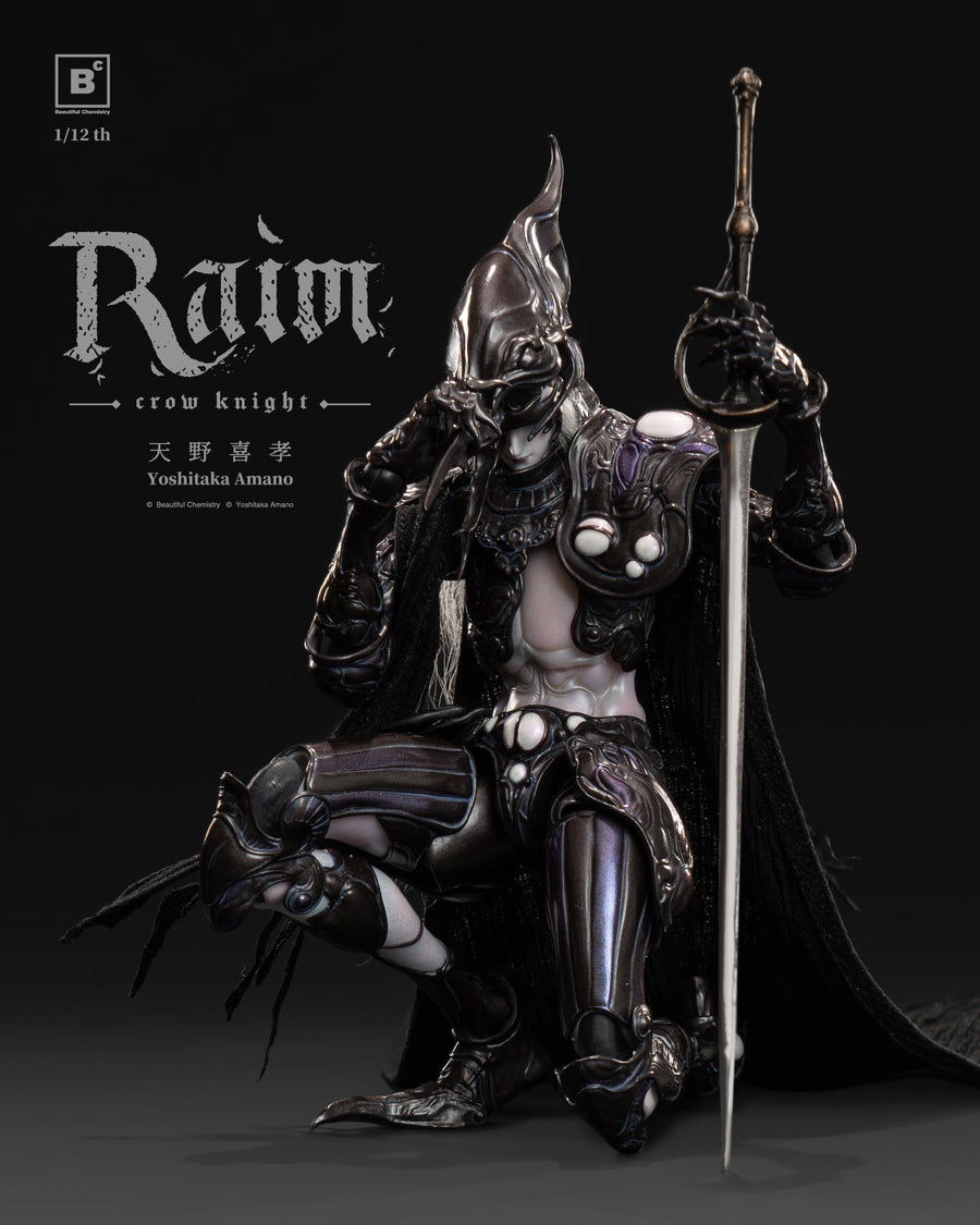 先行予約 BC x 天野喜孝 BC202517 1/12 RAIM クロウナイト アクションフィギュア モデル