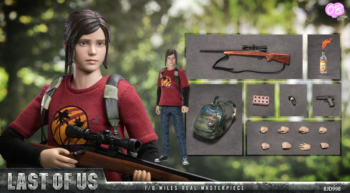 Presale OB CUSTOM TOYS BJB998 1/6 The Last Survivor Ellie Action Figure Model