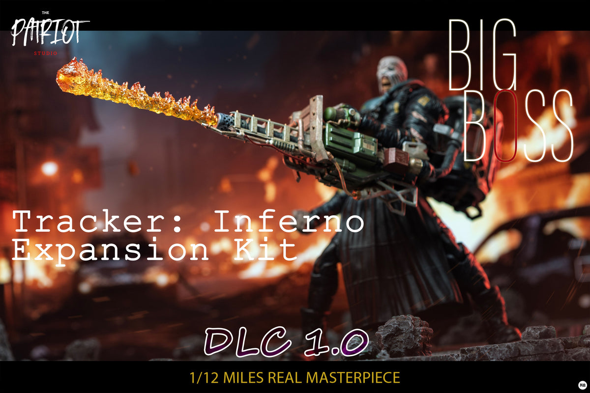 Patriot Studio 1/12 DLC 1.0 for Resident Zombie Evil Crisis Big Boss Pursuer