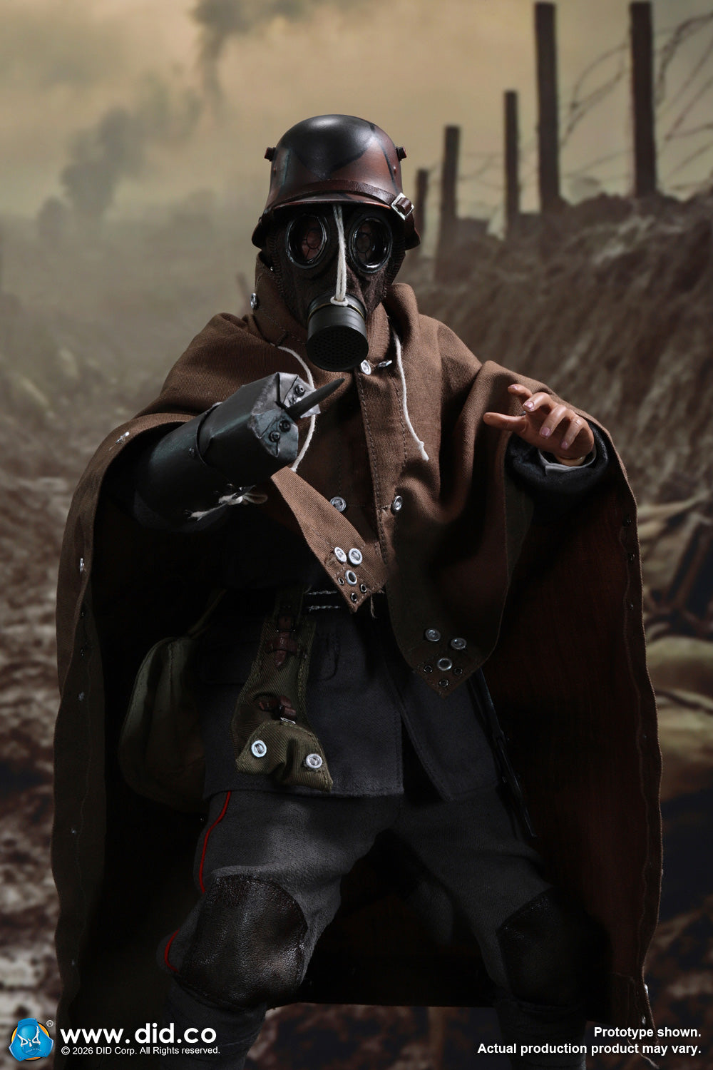 Presale DID D11016 1/6 WWI German Army Stormtrooper Infantry Bodo Action Figure