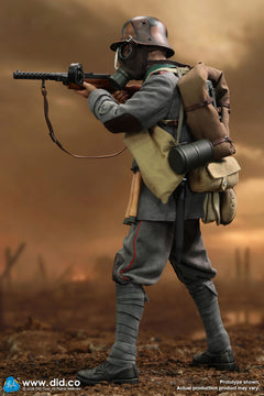 Preventa DID D11016 1/6 WWI German Army Stormtrooper Infantry Bodo figura de acción