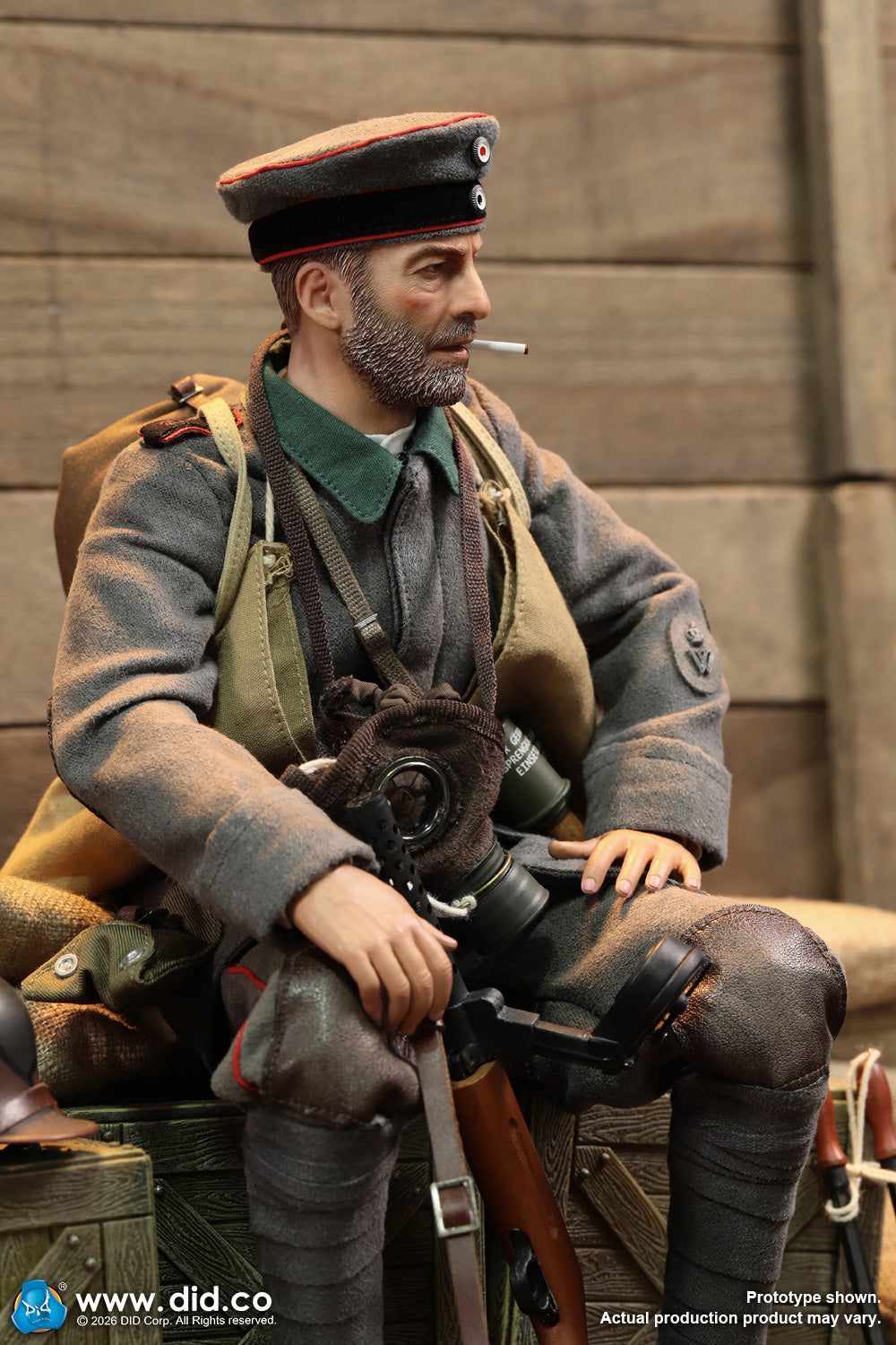 Presale DID D11016 1/6 WWI German Army Stormtrooper Infantry Bodo Action Figure