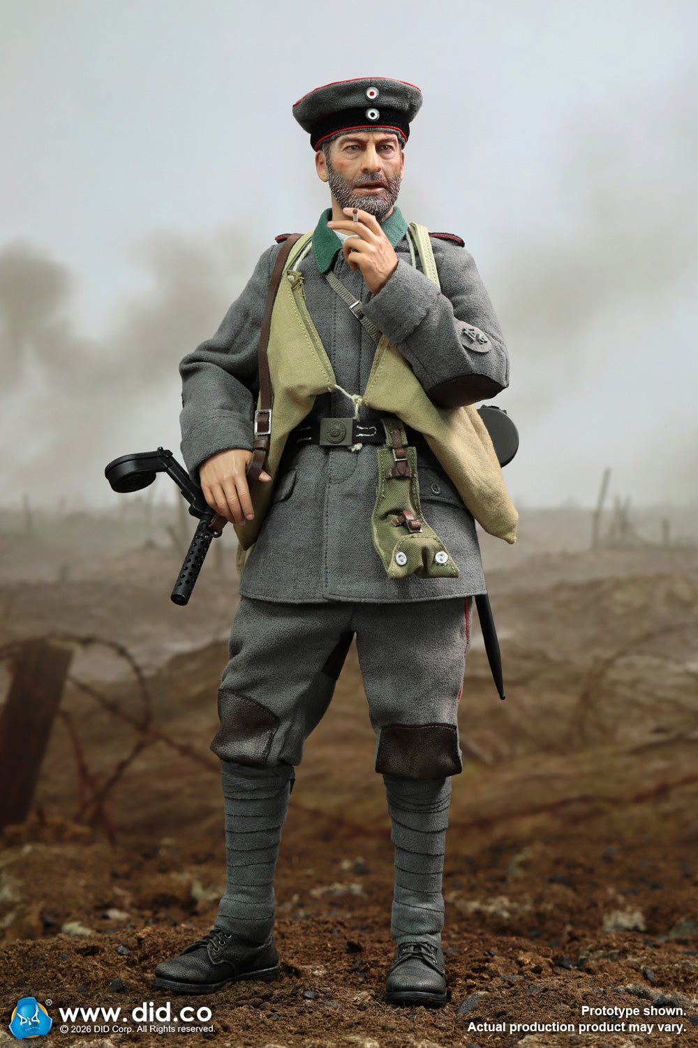 Presale DID D11016 1/6 WWI German Army Stormtrooper Infantry Bodo Action Figure