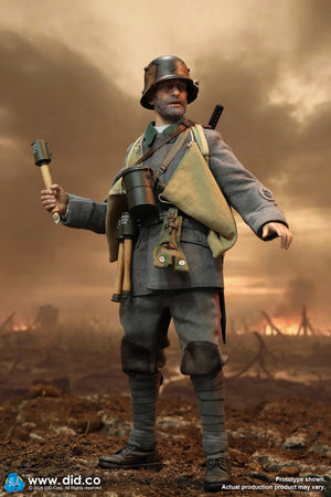 Presale DID D11016 1/6 WWI German Army Stormtrooper Infantry Bodo Action Figure