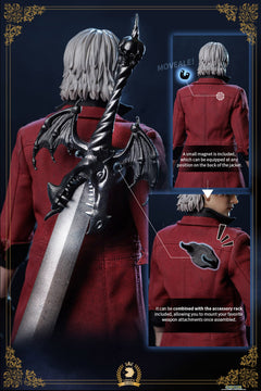 Asmus Toys DMC100LUX 1/6 Devil May Cry Dante modelo de figura de acción versión de lujo.