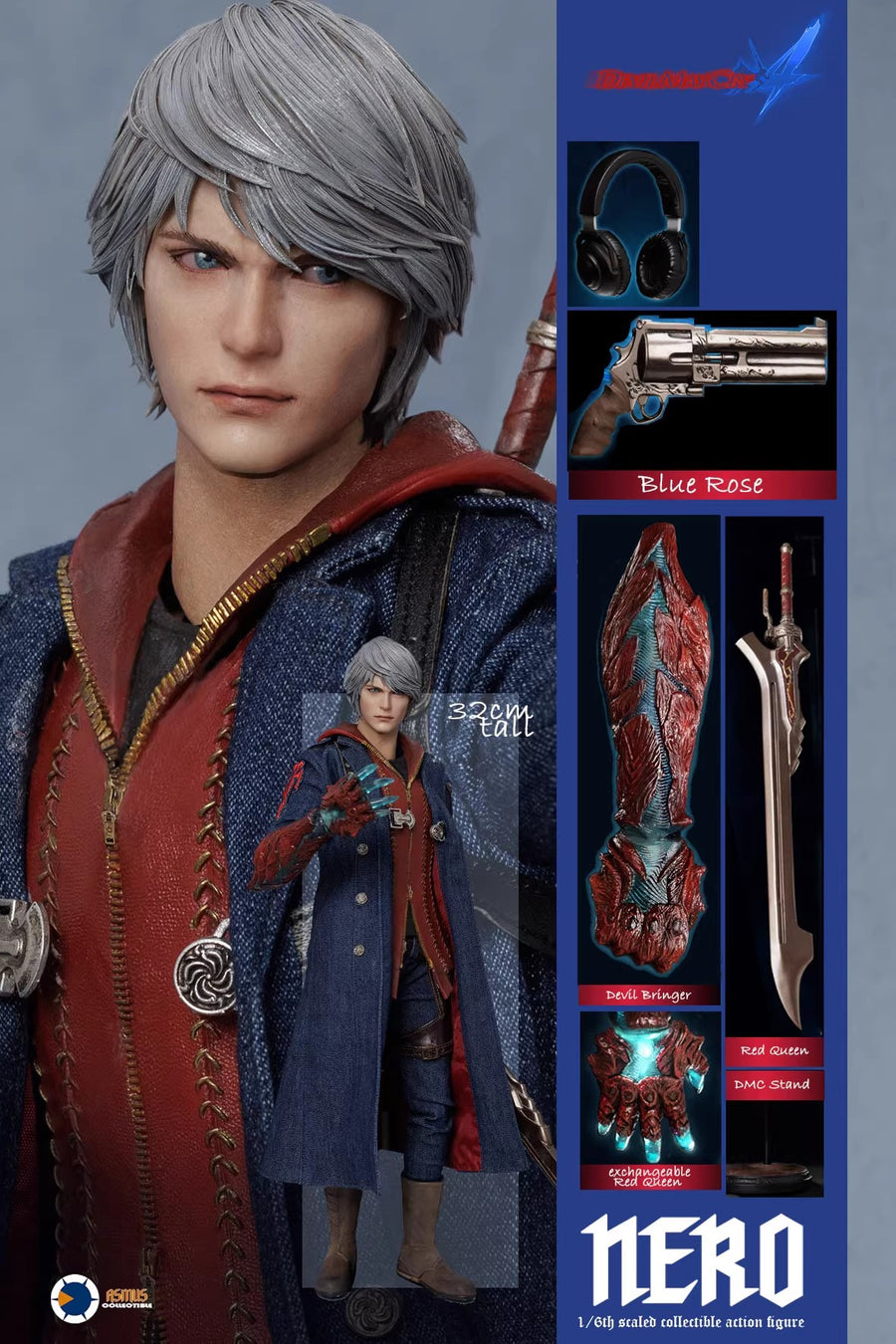 【予約】ASMUS TOYS DMC400 1/6 デビルメイクライ4 ネロ コレクティブル アクションフィギュア