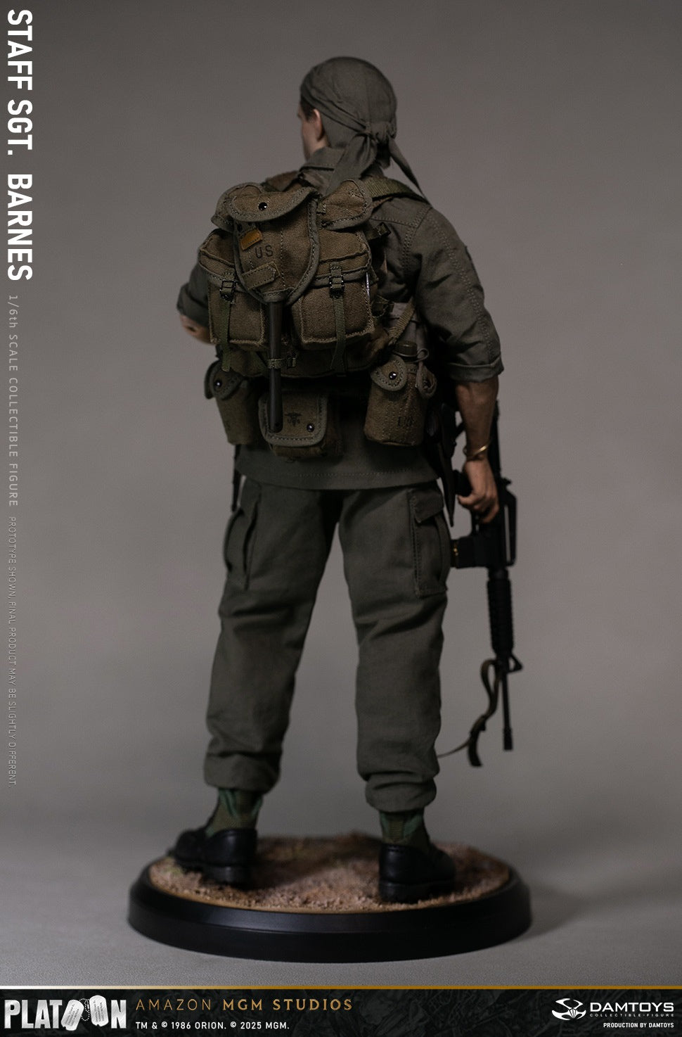 Presale DAMTOYS DMS045 1/6 Platoon Staff Sergeant Barnes Action Figure Model Toy