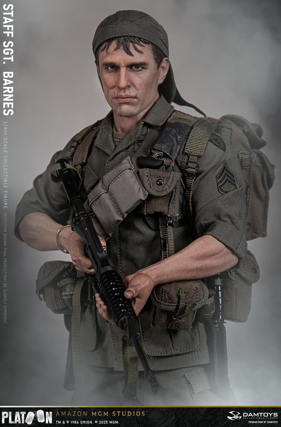 Presale DAMTOYS DMS045 1/6 Platoon Staff Sergeant Barnes Action Figure Model Toy